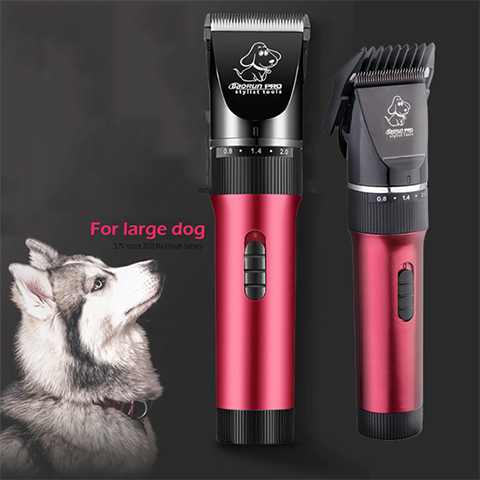 DogHT™: Dog Hair Trimmer Electric Cat Pet Low-noise Safe Hair Shaver Cutting Grooming Clipper