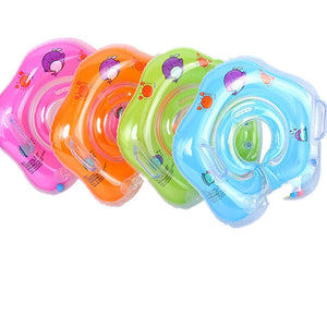 1PCS Newborn Baby Kids Infant Swimming Protector Neck Float Ring Safety Life Buoy Life Saver Neck Collar Swiming Inflatable Tube