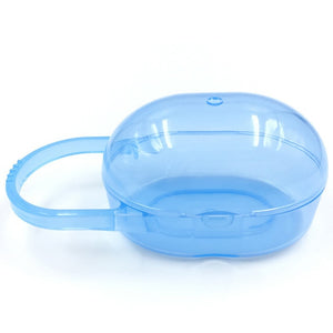 Portable Oval Hangering Baby Pacifier Case Box Dustproof Kids Pacifier Nipple Cradle Case Holder Travel Storage Nipple