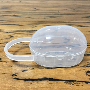 Portable Oval Hangering Baby Pacifier Case Box Dustproof Kids Pacifier Nipple Cradle Case Holder Travel Storage Nipple