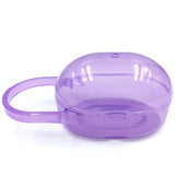 Portable Oval Hangering Baby Pacifier Case Box Dustproof Kids Pacifier Nipple Cradle Case Holder Travel Storage Nipple