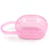 Portable Oval Hangering Baby Pacifier Case Box Dustproof Kids Pacifier Nipple Cradle Case Holder Travel Storage Nipple