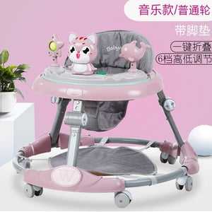 Baby walker multi-function  rollover boy baby girl small child starter learn to drive