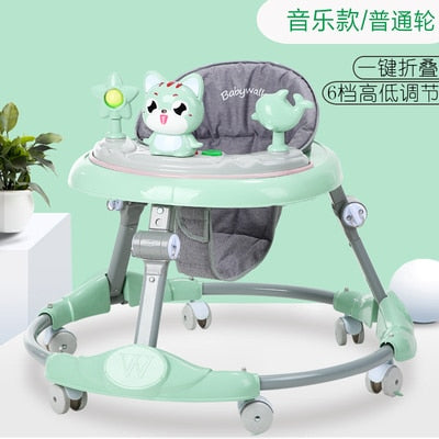 Baby walker multi-function  rollover boy baby girl small child starter learn to drive