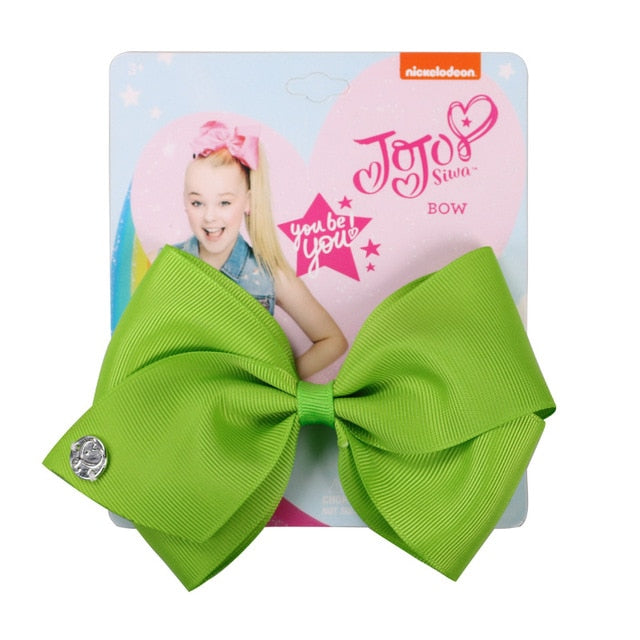 35 colors 5inch Bows Hair Clip headwear Hair Bow for baby Kids girls Handmade Ribbon bowknot Fashion Hair Accessories