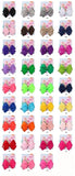 35 colors 5inch Bows Hair Clip headwear Hair Bow for baby Kids girls Handmade Ribbon bowknot Fashion Hair Accessories