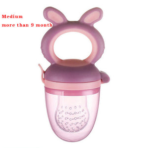 Fresh Fruit Food Safe Baby Pacifiers Feeder Fruit feeding baby food container Pacifier Bottles Baby bottle Kid Fruit Nipple Teat