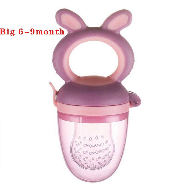 Fresh Fruit Food Safe Baby Pacifiers Feeder Fruit feeding baby food container Pacifier Bottles Baby bottle Kid Fruit Nipple Teat