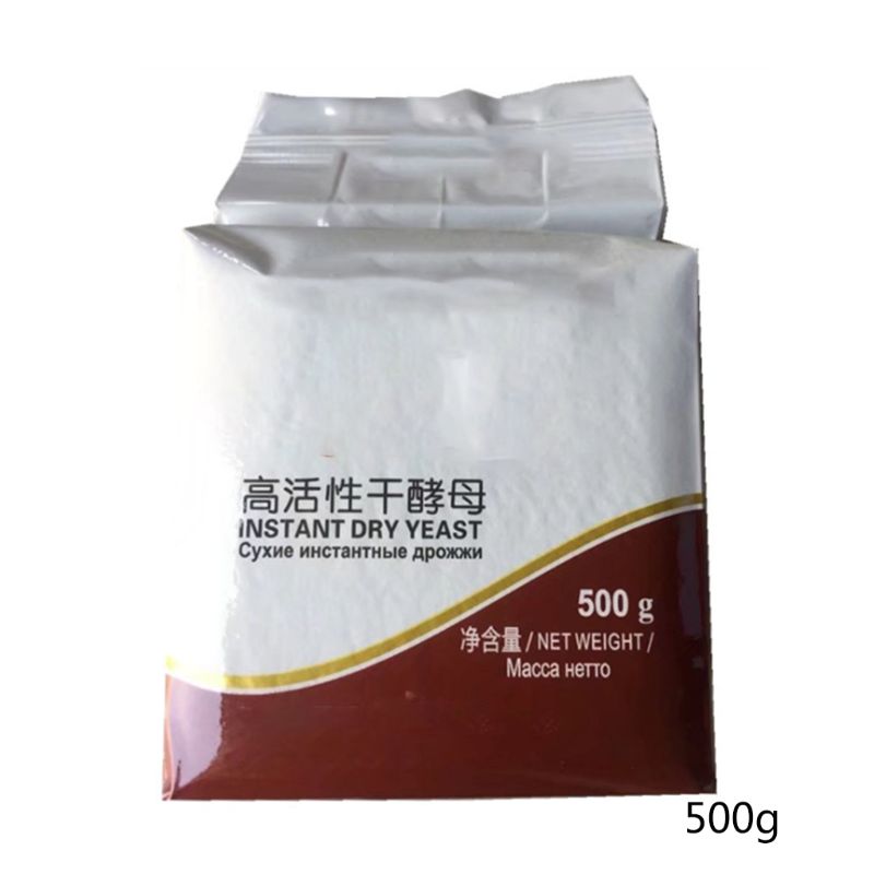 500g Highly Active Instant Dry Yeast Powder High Glucose Tolerance Kitchen Buns Bread Baking Supplies