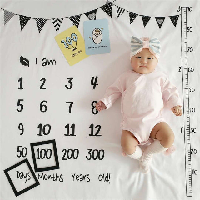 Baby Photography Blanket Infant Baby Receiving Blankets Photography Props Background Cloth For Newborn Swaddle Wrap 0-12M