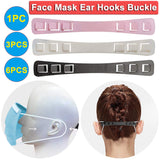 Baby Kid Mask Extension Hook Adjustable Third Gear Anti-slip Ear Mask Grips ABS Mini Mask Extend Hook Mouth Mask Accessories D30