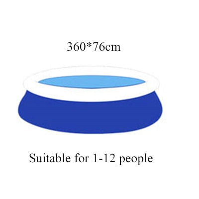 Inflatable Pool High Quality Children's and adult Home Use Paddling Pool Large Size Inflatable Round Swimming Pool for  adult