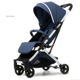 5.8 kg Light aluminium alloy stroller gold frame car Portable fold Umbrella baby stroller Newborn Travelling Pram on plane gifts