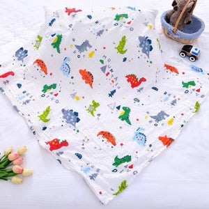 Baby Blanket Bath Towel Bamboo Swaddle Blanket Diaper Gauze Muslin Blanket 120 Baby Blankets Newborn Blanket Swaddle Cotton