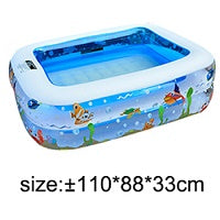 Kids inflatable Pool High Quality Children's Home Use Paddling Pool Large Size Inflatable Square Swimming Pool for baby