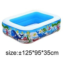 Kids inflatable Pool High Quality Children's Home Use Paddling Pool Large Size Inflatable Square Swimming Pool for baby