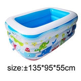 Kids inflatable Pool High Quality Children's Home Use Paddling Pool Large Size Inflatable Square Swimming Pool for baby