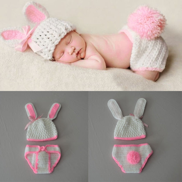 newborn photography props crothet baby clothes boy clothing boys  accessories infant  girl costume crocheted handmade outfit