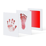 6Colors Baby Care Non-Toxic Handprint Kit Imprint Footprint Imprint Baby Souvenirs Newborn Baby Cushion Ink Footprint Infant Toy