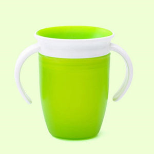 1PC 360 Baby Cups Can Be Rotated Magic Cup Baby Learning Drinking Cup LeakProof Child Water Cup Bottle 240ML Copos Learning cup