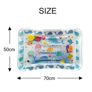 Support Dropshipping Baby Kids Water Play Mat Inflatable Infant Tummy Time Playmat Toddler for Baby Fun Activity Play Center