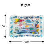 Support Dropshipping Baby Kids Water Play Mat Inflatable Infant Tummy Time Playmat Toddler for Baby Fun Activity Play Center