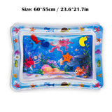 Support Dropshipping Baby Kids Water Play Mat Inflatable Infant Tummy Time Playmat Toddler for Baby Fun Activity Play Center