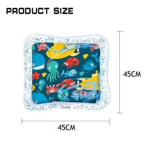 Support Dropshipping Baby Kids Water Play Mat Inflatable Infant Tummy Time Playmat Toddler for Baby Fun Activity Play Center