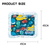 Support Dropshipping Baby Kids Water Play Mat Inflatable Infant Tummy Time Playmat Toddler for Baby Fun Activity Play Center