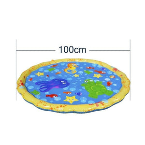 Support Dropshipping Baby Kids Water Play Mat Inflatable Infant Tummy Time Playmat Toddler for Baby Fun Activity Play Center