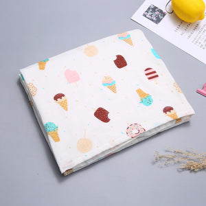 120cm*110cm Swaddle Blanket Baby Blanket Bamboo Muslin Blanket 120 Baby Blankets Newborn Blanket Swaddle Cotton