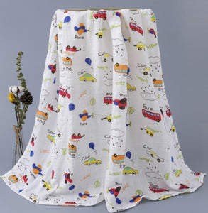 120cm*110cm Swaddle Blanket Baby Blanket Bamboo Muslin Blanket 120 Baby Blankets Newborn Blanket Swaddle Cotton