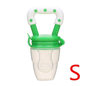 Baby nipple Fresh Food Nibbler Baby Pacifiers Feeder Kids Fruit feeding nipple Safe Supplies Nipple Teat Pacifier Bottles