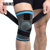 AOLIKES 1PCS 2020 Knee Support Professional Protective Sports Knee Pad Breathable Bandage Knee Brace Basketball Tennis Cycling