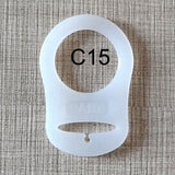 Baby Dummy Pacifier Holder Clip Adapter for MAM Ring 1PCS Silicone Button