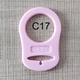 Baby Dummy Pacifier Holder Clip Adapter for MAM Ring 1PCS Silicone Button